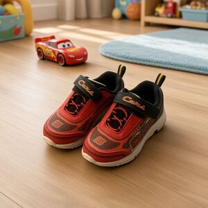 Disney Pixar Cars Light-Up Athletic Sneakers (Toddlers/Little Kids) size 8